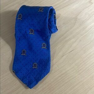 Tommy Hilfiger Royal Blue Men's Silk Tie